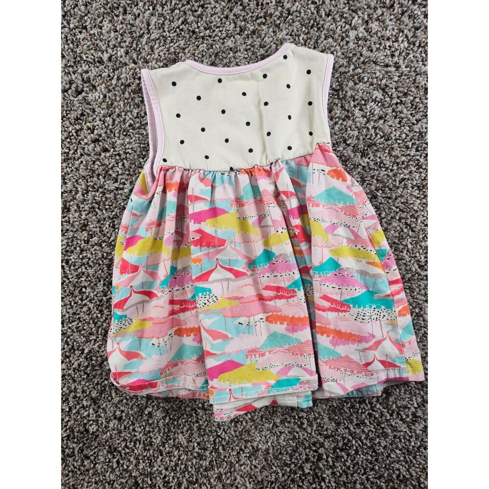 Sweet Honey Boutique Girls Sz 6 Sleeveless Sundress Dress Bright Tropical - Picture 3 of 3